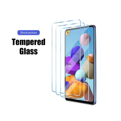 China Anti-scratch Screen Protector Glass For Samsung Galaxy S10 S20 Plus Tempered Glass For Samsung S21 Fe S20 5G S10 Ultra Plus S7 S6 Edge for sale