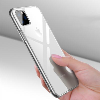 China 100% Eco-friendly Phone Case HD Tempered Glass Clear Cases For iPhone 13 12 11 Pro XR Max X XS 7 8 Plus SE2 Mini Luxury Transparent Soft Frame Hard Back Cover for sale