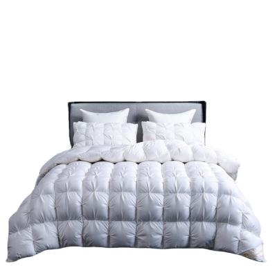 China Simplicity 100 cotton comforters and down comforters goose filled more than 80% down 160*210cm 2kg white for sale