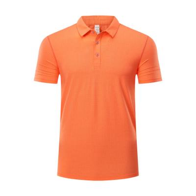 China QUICK DRY Custom Logo Golf Polo Shirt Polyester Spandex Fabric Quick Dry Golf Shirts Fine Sports Wear Fitness Apparel for sale