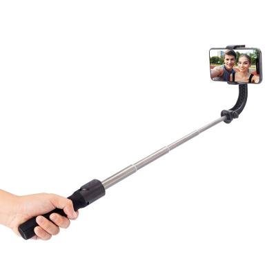 China All Stage Factory Wholesale 360 ​​Degree Rotation Shooting Handheld Extendable For Pros Selfie Stick With Single Axis Stabilize for sale