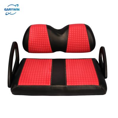 China Universal Replacement Leather Cushions For Golf Cart Back Seat Flip Seat Cushion Back Seat For Club Car EGZO, Buff Color for sale