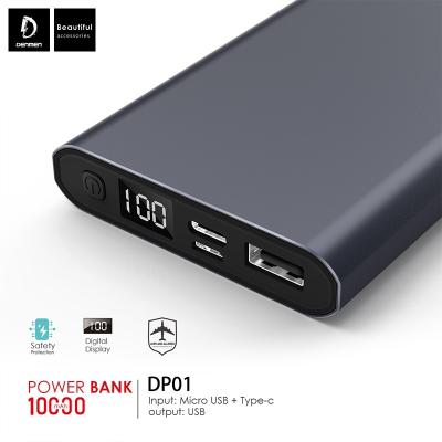 China Overcurrent and overvoltage protections for circuit led power display single output USB power bank 10000mah mobile power banks for sale