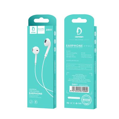 China High Quality Cheapest Earphone Earbuds Earbuds Wired Earphone 3.5mm Silicone Wired Earbuds With Microphone for sale