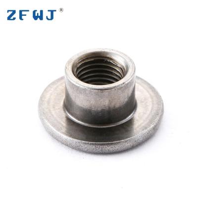 China Thread Connection Customized Trapezoidal Lead Screw M3/8 Tied Around T Shape Weld Nut for sale