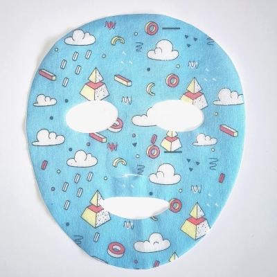 China Defect Pigm Kids Print Nourishing Mask Clearance Wholesale Customer Designed Face Skin Care Printed Animal Pattern Facial Mask Sheet for sale