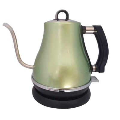 China Coffee 360 ​​Degree Electric Kettle 1.2L Degree Goose Neck Teapot Electric Hot Tea Kettle Portable Stainless Steel Bottom Rotation for sale