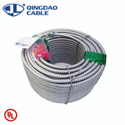 China Armor cable 12/2 bx metal clad cable 12/2 Industrial MC 10/2 14/2 screened / armored flexible cable for sale