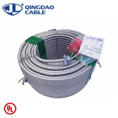 China Industrial UL Listed MC Cable Copper Conductor 1569 THHN/THWN-2 Insulated Armored 600V bx amoured metal clad cable for sale