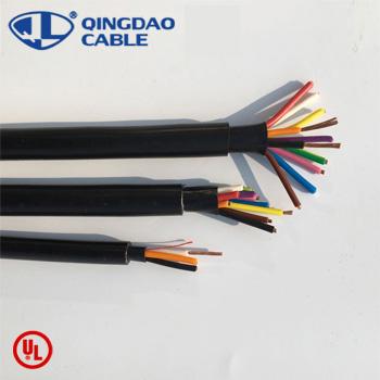 China The A.W.G. Industrial Irrigation Cable 18-4/0 Copper Stranded PE Insulated PVC Jacket Inner Conductor Outer PE Jacket Aluminum Shield for sale