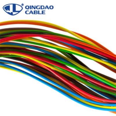 China Industrial PVC Insulated Wire House Use 1.0/1.5/2.5/4.0 Single Core Flexible Copper Wire And SQ/MM Cables For Industrial Electrical Coil Wire for sale