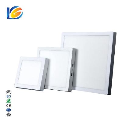 China High efficiency and vivid color rendering hot sale lighting indoor ultra thin 18W ultra thin square easy to install led panel light for sale