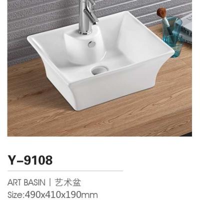 China Modern Wash Basin Types Outdoor Wash Basin Corner Wash Basin Y-9108 for sale