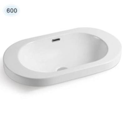 China Modern Ceramic Installing Bathroom Basin PZ-8021 for sale