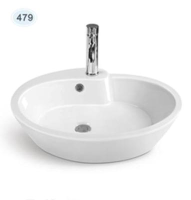 China Modern Vessel Sink Bucket Oval Sink T-K167 for sale