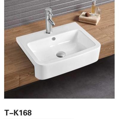 China Modern Sanitary Ware Small Wash Basin Sink Parts T-K168 for sale