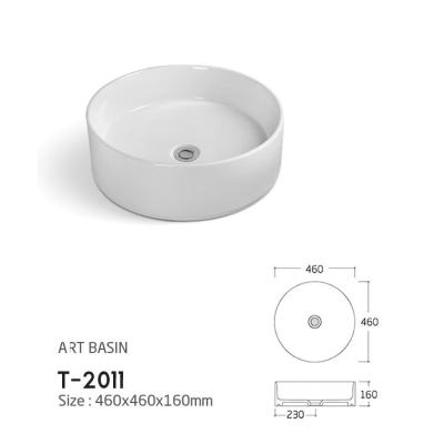 China Sale Modern Sink Basin T-2011 Marketable Wash Basin for sale