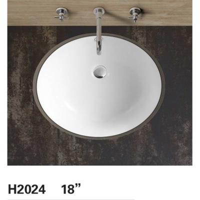 China Modern CUPC Round Ceramic Under Counter Basin / Sink T-H2024 for sale