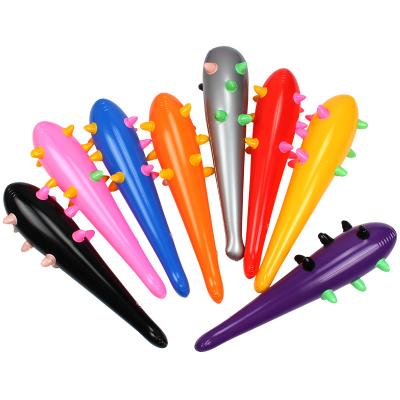 China Plastic Children's Toy Inflatable Hammer, Big Baseball Bat Mace, Small Mace Activity Props Christmas Sales Products for sale