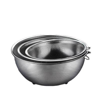 China Portable Premium Durable Stainless Steel Hardware Kitchen Baskets Stainless Steel Grill Basket for sale