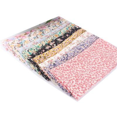 China Wholesale Viable Little Daisy French Floral Chiffon Material Drape Liberty Chiffon Fabric For Dress Clothing for sale