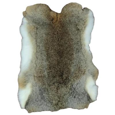 China Auto Washable Fur Plain Washable Rabbit Skin Mats Upholstery Pad Rabbit Fur Chair Seat Pad Fluffy Rabbit Fur for sale