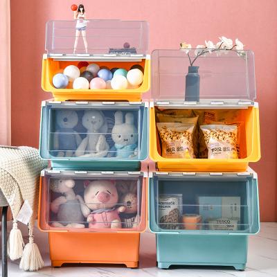 China Rubbermaid Cleverstore Plastic Box Storage Organization Sustainable Stackable Home Storage Containers With Lids for sale