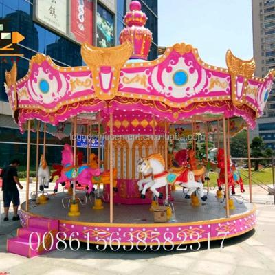 China New FRP+steel D Park Amusement Carousel Rides Amusement Park Rides Carousel Horse for sale