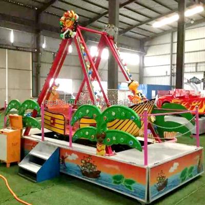 China Theme park equipment kids pirate ship steel electric boat for sale for sale