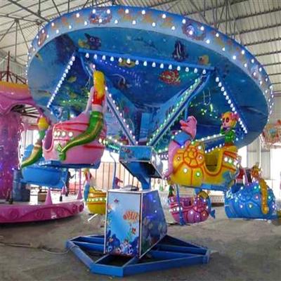 China Cheap FRP+steel amusement equipment ocean walking electric swing rides for sale for sale