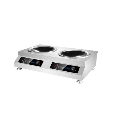 China Rapid Heating China manufacturer wholesale commercial high power 5000W high power concave and convex burner induction cooker hotel hot pot ind for sale