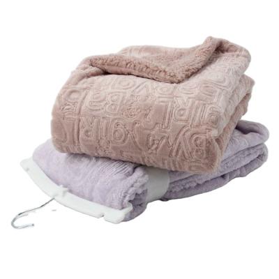 China Wholesale Anti-bacteria 100%Polyester China Brushed 2 Layers Super Soft Plush Sherpa Minky Korean Baby Blanket for sale