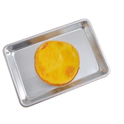 China Sustainable Aluminum Commercial Square Bakeware Baking Pan Cookie Sheet Pan Bakery Tools for sale