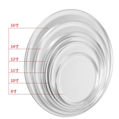 China Sustainable Non-Stick Round Aluminum Pizza Tray 7 