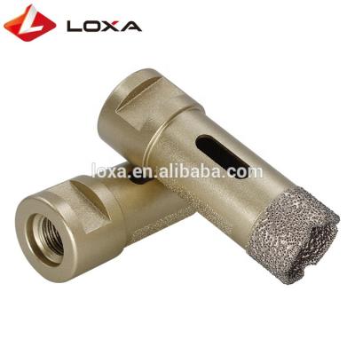 China Drilling Holes 20MM Diamond Brazed Hole Drill Bit, Diamond Core Drill Bit Vacuum Welded for sale