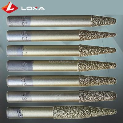 China China LOXA CNC Lathe Machine Marble Stone Diamond Engraving Tools For CNC Lathe Machine for sale