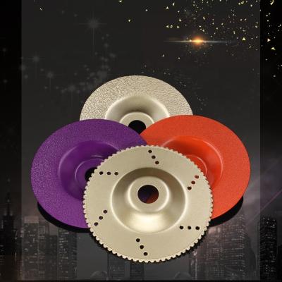 China Cutting Welding Effect Diamond Grinding And Cutting Wheel For Glass Stone for sale