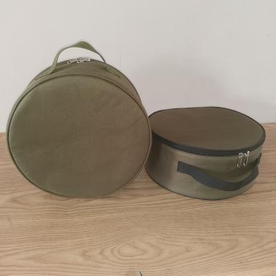 China Wholesale Custom Waterproof Durable Multifunctional Portable Round Outdoor Travel Toys Fan Tableware Tool Storage Folding Bag for sale