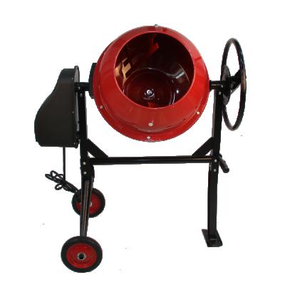 China 125L Electric Motor Construction Equipments Cement Mixer Mini Small Concrete Mixer 125L for sale