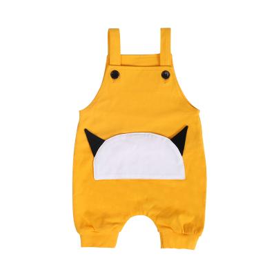 China Breathable Cute Toddlers Clothing Simple Baby Clothes Neutral Muslin Boys Girls Jumpsuits Rompers for sale