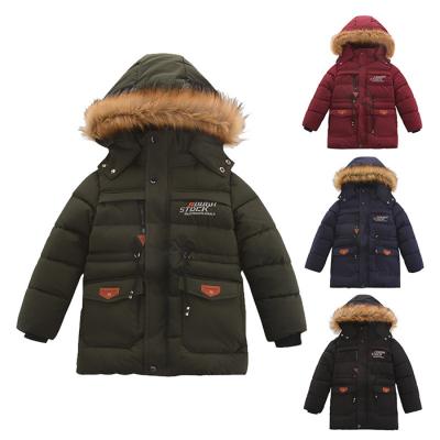 China Anti-wrinkle factory wholesale children's clothing clothes warm thickening boys boutique clothing for winter for sale