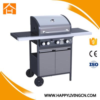 China CE Approval Happy Living Easily Assembled Outdoor Gas Barbecue, Camping Barbecue Grill for sale