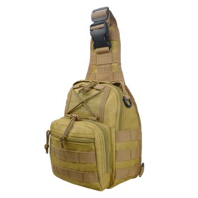 China Nice Business Design Oxford Olive Green Camo Army Tote Sling Tactical Bag Leisure Bags for sale