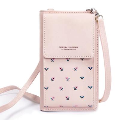 China Wholesale Cheap Multifunctional Phone Holder Bag Mobile Phone Lady Bags Wallet Purse for sale