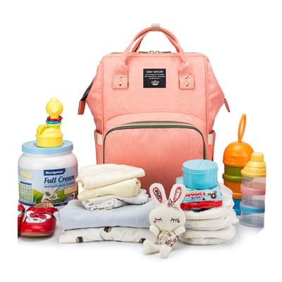 China Wholesale Water Resistant Waterproof Backpack Diaper Bag Maternity Packing for sale