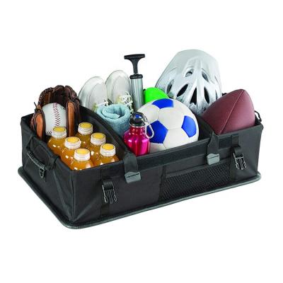 China Dresser ; Low MOQ Universal Collapsible Universal Trunk Organizer For Vehicle With Totes for sale