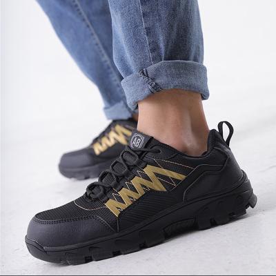 China Mens Anti-skid Steel Toe Work Lightweight Breathable Women Boots Casual Sneakers Sports Sensational Indestructible Safety Shoes for sale