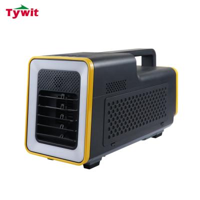 China Portable Mini Classic Style 24V Led Dehumidifier/Light/Cooling/Dc Fan Air Conditioner Mini Portable Air Conditioner Black Electric For Car for sale