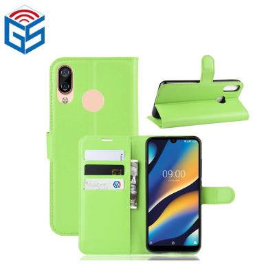 China Mobile Phone Case For Wiko View 3 Lite PU Leather Book Flip Case Cover With Card Holder 2019 New for sale