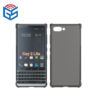 China Clear Eco-friendly Mobile TPU Accessory Shockproof Cover Case For BlackBerry Key2 LE Key 2 LE for sale